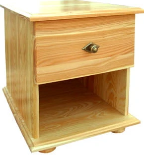 komoda drewniana KDM-2a, drewno modrzew,stopka