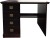 biurko drewniane BDB-2b, kolor wenge