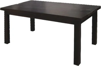 stol drewniany STB1, fornirowany, kolor wenge