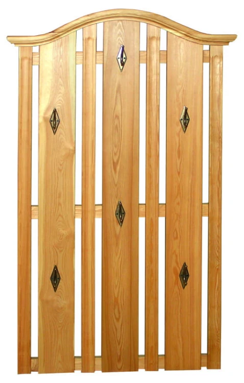 wieszak drewniany WM-1, drewno lite modrzew lakierowany, wieszak z-375 G4