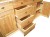 kredens drewniany KRM5, drewno modrzew lakierowany