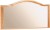lustro drewniane LSM-1, drewno modrzew