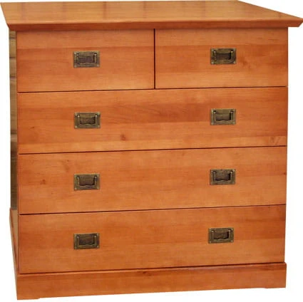 komoda drewniana KDB11a, drewno olcha, kolor wenge
