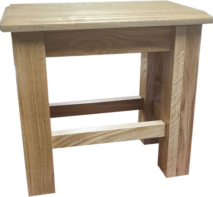 taboret 2XL dębowy mocny