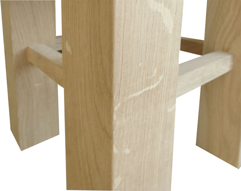 taboret lity dąb